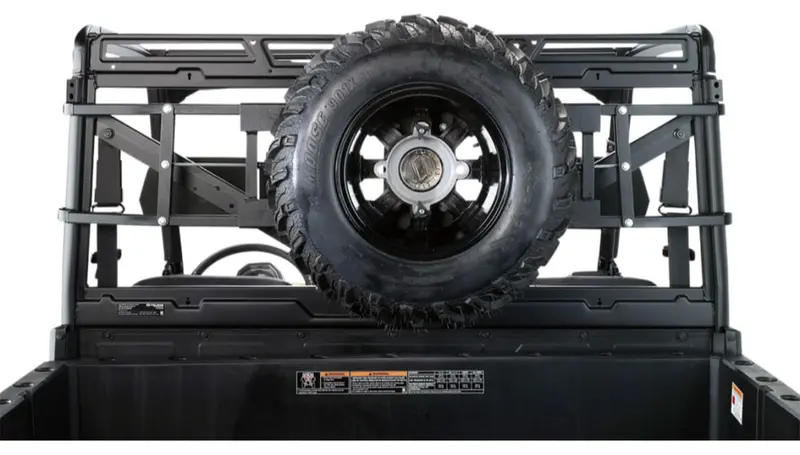 Moose Utility 50"-64" Spare Tire Carrier - Black 1