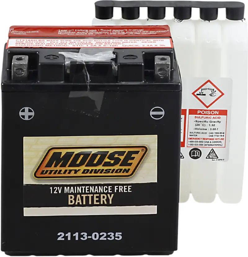 Moose Utility Agm Maintenance Free Battery 1