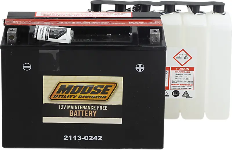 Moose Utility Agm Maintenance Free Battery - Ytx24hl-Bs 1