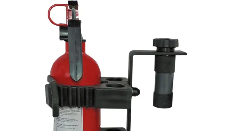 Moose Utility Fire Extinguisher Holder - Black 1