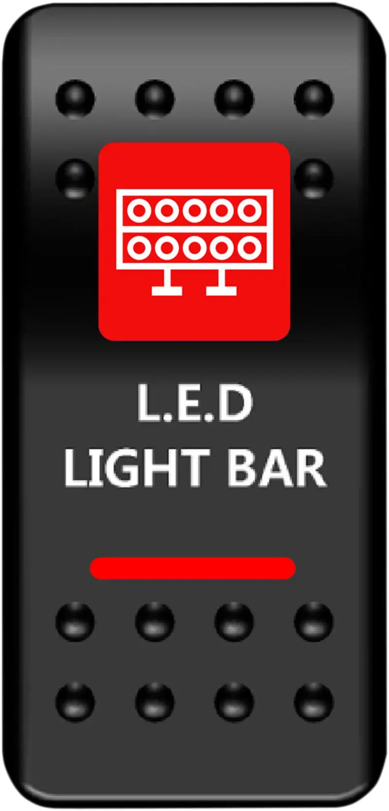 Moose Utility Light Bar Rocker Switch 1