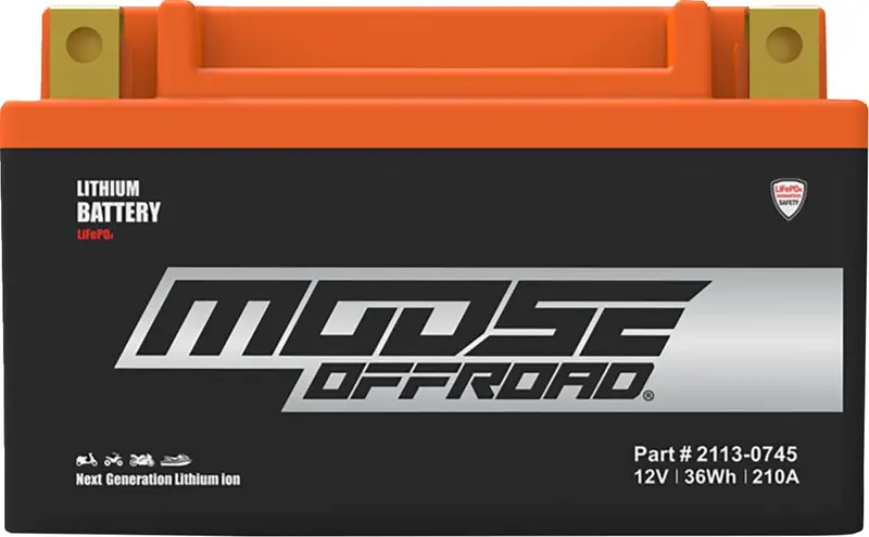 Moose Utility Lithium Ion Lifepo4 Battery - Hutx9-Fp 1
