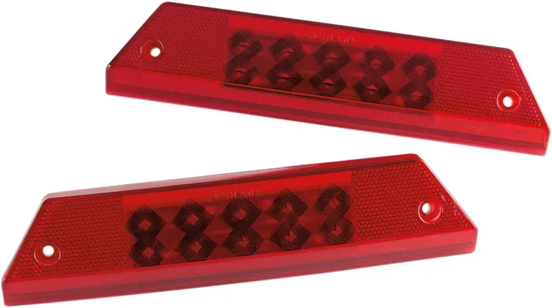 Moose Utility Polaris Ranger Led Tail Lights - Red 1