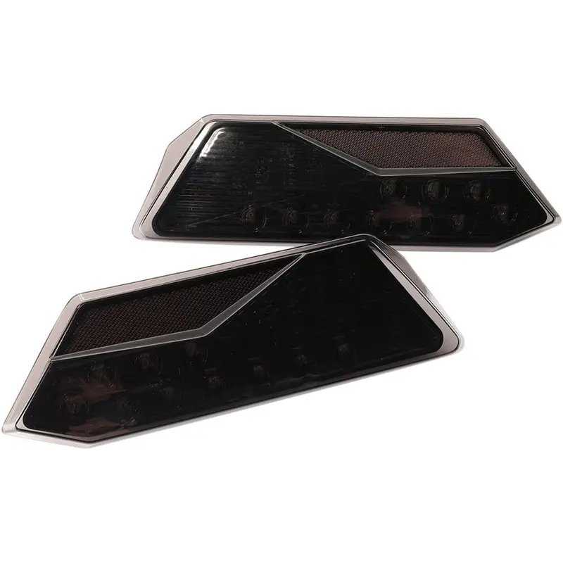 Moose Utility Polaris Rzr 1000 Led Tail Lights - Black 1