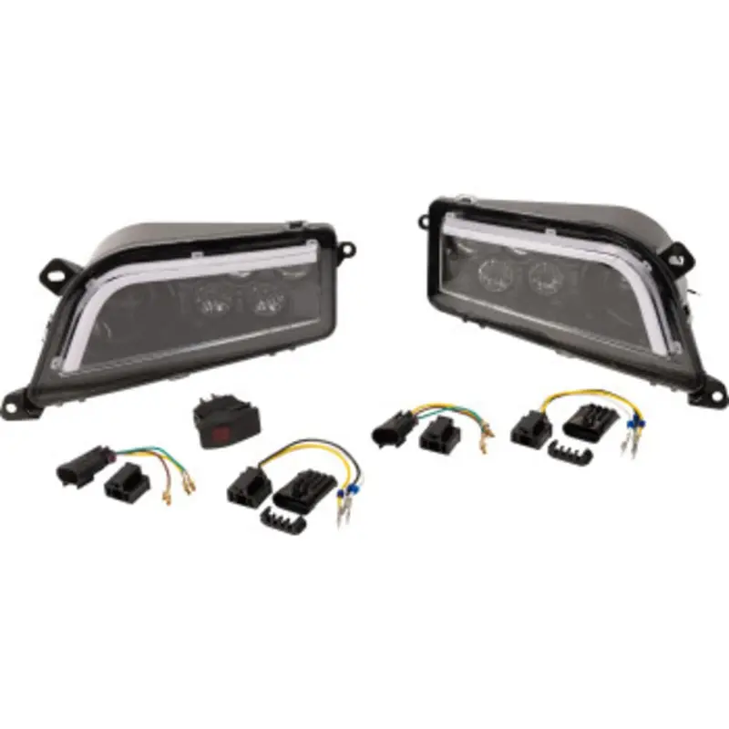 Moose Utility Polaris Rzr 900/ 1000 Led Headlight - Black 1