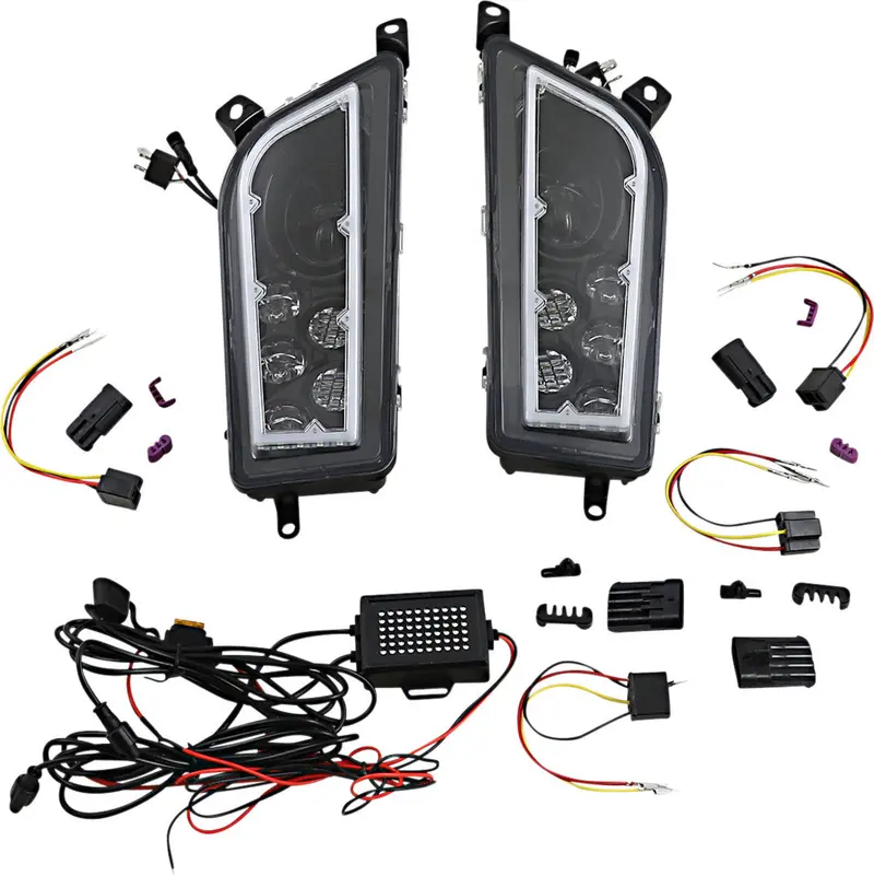 Moose Utility Polaris Rzr 900/ 1000 Led Headlight - Clear 1