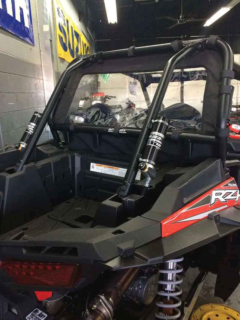 Moose Utility Polaris Rzr Xp 1000 Rear Dust Panel Windscreen 1