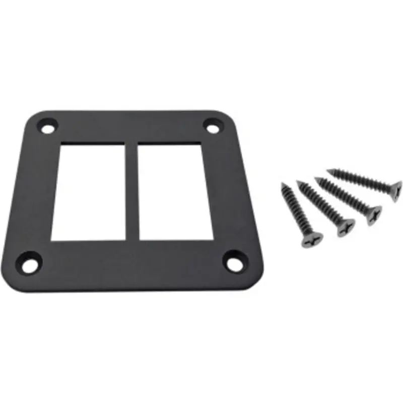 Moose Utility Universal 2 Switches Dash Plate - Black 1