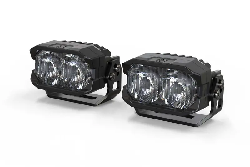 Morimoto 2 Banger Led Pods - Hxb Combo Beam 1