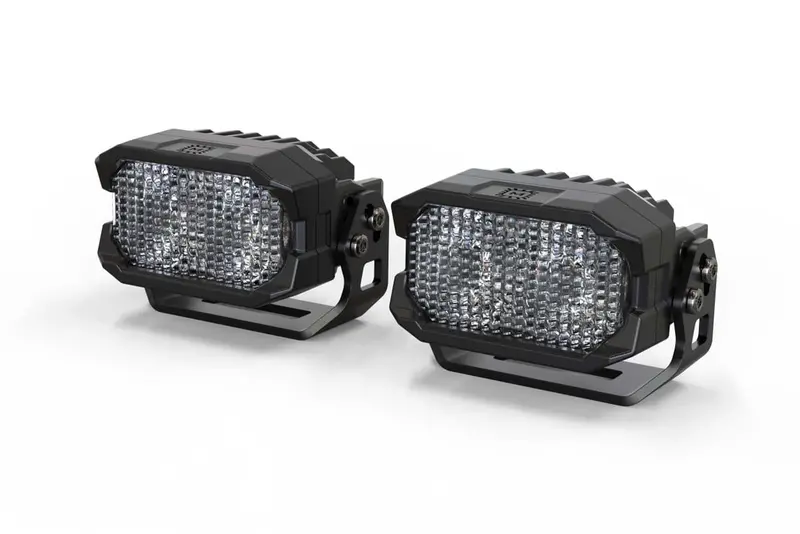 Morimoto 2 Banger Led Pods - Hxb Flood Beam 1