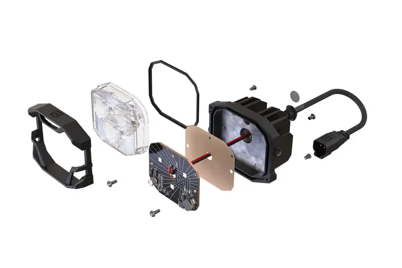 Morimoto 4 Banger Led Pods - Flush Mount 4