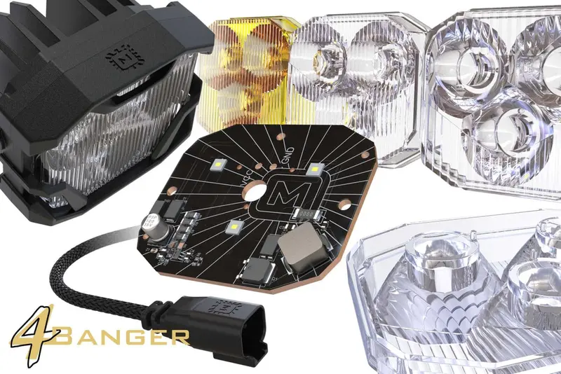 Morimoto 4 Banger Led Pods - Flush Mount 5