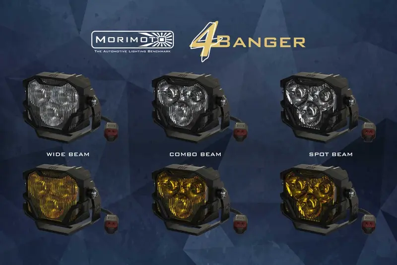 Morimoto 4 Banger Led Pods - Flush Mount 7