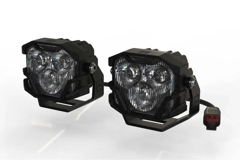 Morimoto 4 Banger Led Pods - Hxb Combo Beam 1
