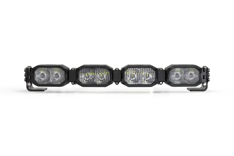 Morimoto Single Row Banger Bar Off Road Led Bar Light - 4 Pod / 16” 1