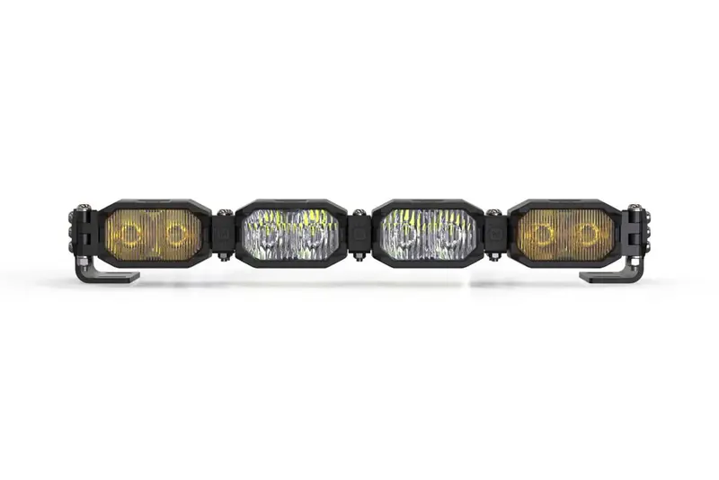 Morimoto Single Row Banger Bar Off Road Led Bar Light - 4 Pod / 16” 3