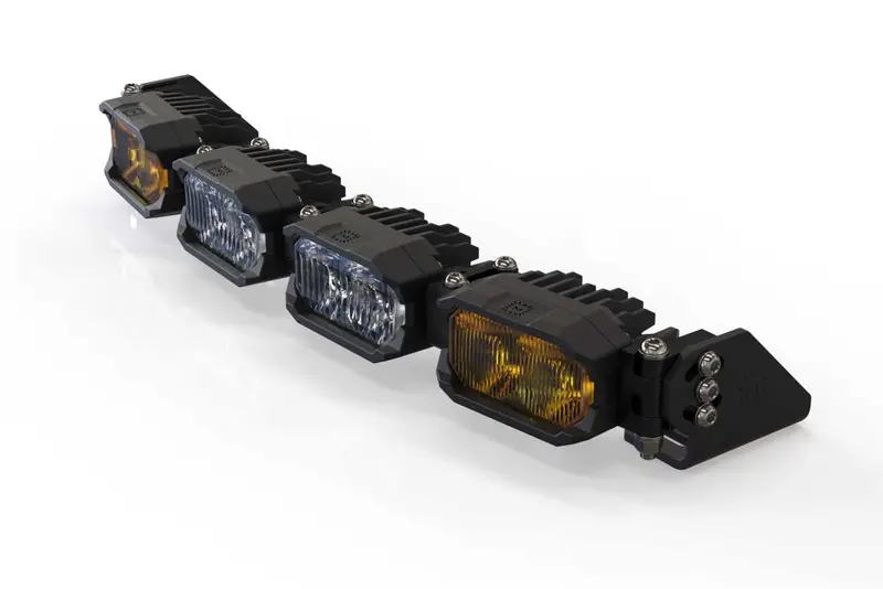 Morimoto Single Row Banger Bar Off Road Led Bar Light - 4 Pod / 16” 4