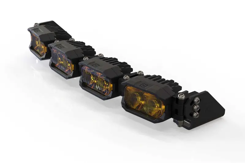 Morimoto Single Row Banger Bar Off Road Led Bar Light - 4 Pod / 16” 6