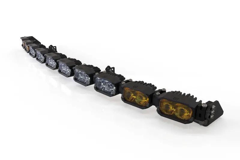 Morimoto Single Row Banger Bar Off Road Led Light Bar - 10 Pod / 40” 4