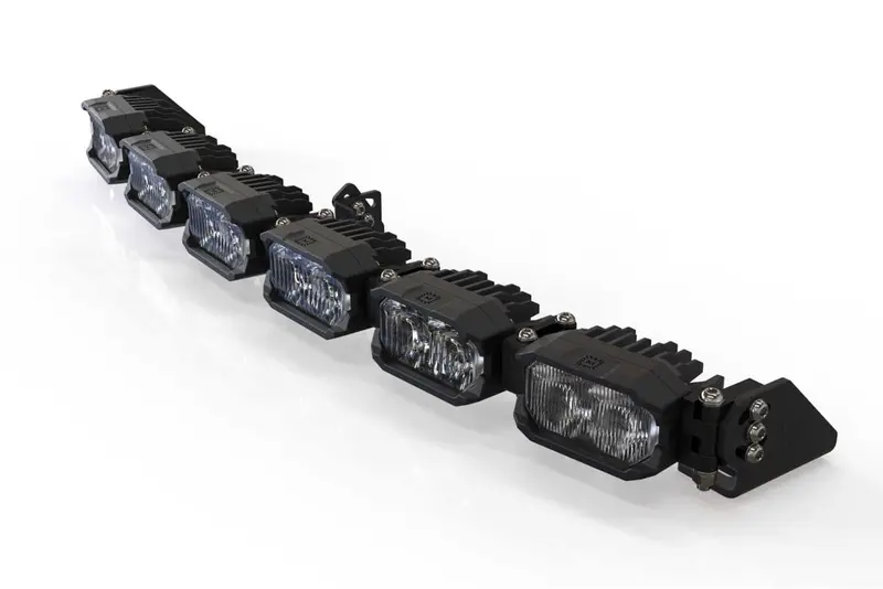Morimoto Single Row Banger Bar Off Road Led Light Bar - 6 Pod / 24” 2