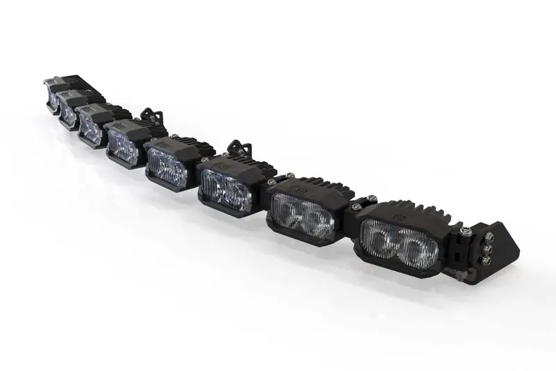Morimoto Single Row Banger Bar Off Road Led Light Bar - 8 Pod / 31.5” 2