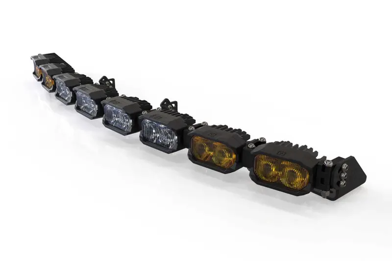 Morimoto Single Row Banger Bar Off Road Led Light Bar - 8 Pod / 31.5” 4