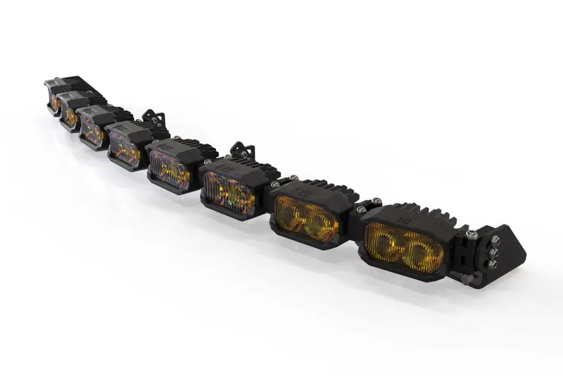 Morimoto Single Row Banger Bar Off Road Led Light Bar - 8 Pod / 31.5” 6