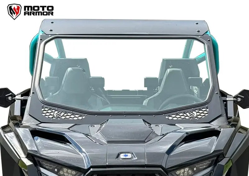 Moto Armor '25+ Polaris Rzr Pro R/S/Xp Glass Windshield 1