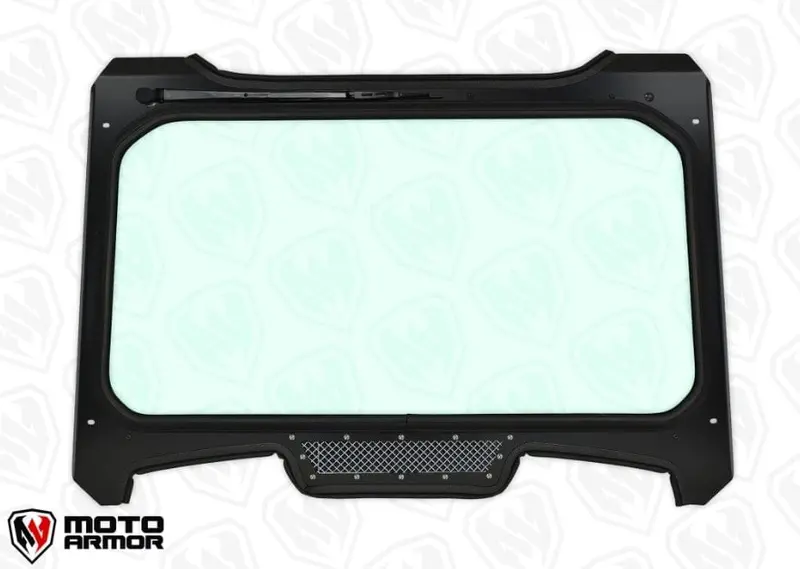 Moto Armor Full Glass Windshield - Polaris Rzr Turbo S 1