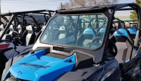 Moto Armor Full Glass Windshield - Polaris Xp 1000, Turbo 2019+ 2
