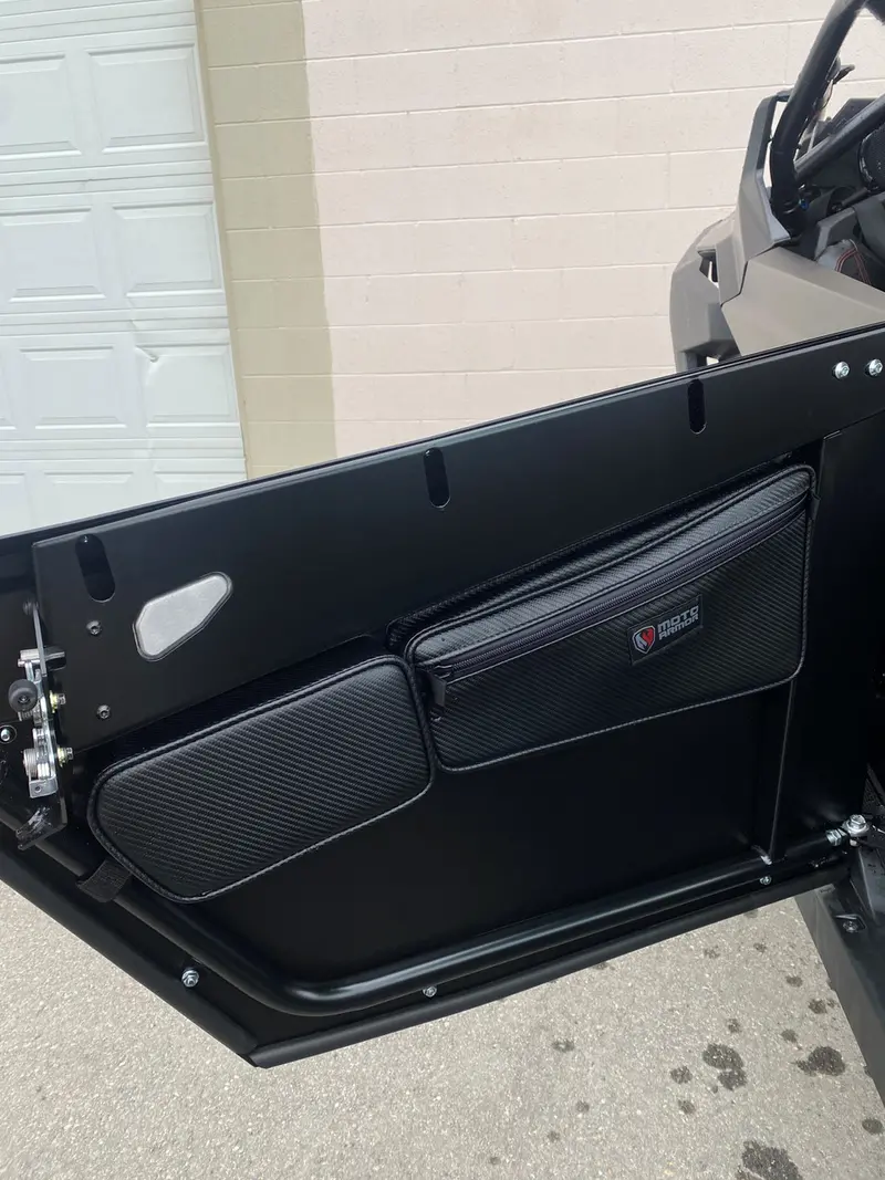Moto Armor Polaris Pro 4 Seat Front Door Bags 1