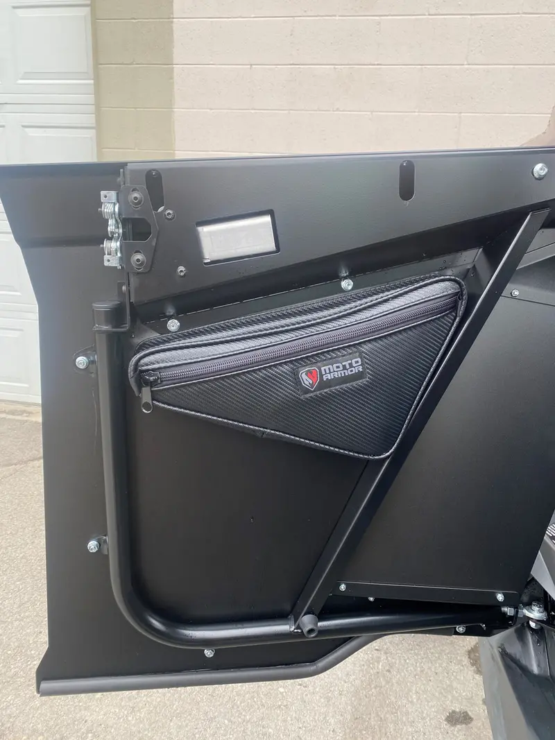 Moto Armor Polaris Pro 4 Seat Rear Door Bags 1