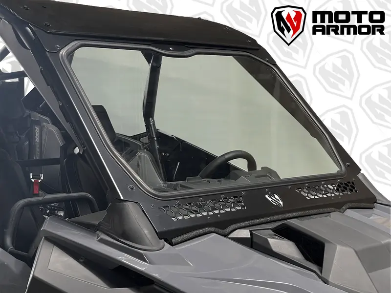 Moto Armor Pro R 4 Seat Full Glass Windshield 1