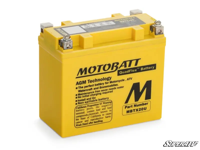 Motobatt Can-Am Commander Battery Replacement 1