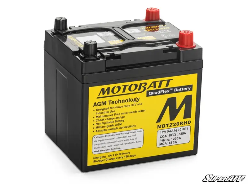 Motobatt Polaris Rzr Battery Replacement 3