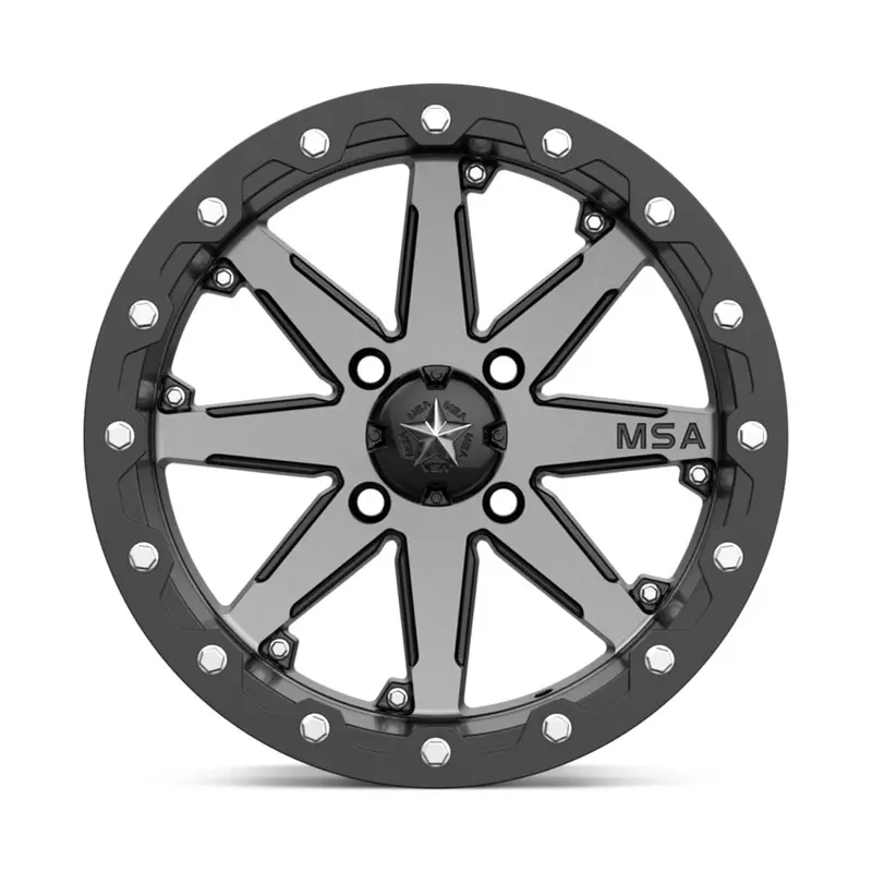 Msa M21 Lok Utv Beadlock - Charcoal Tint 1