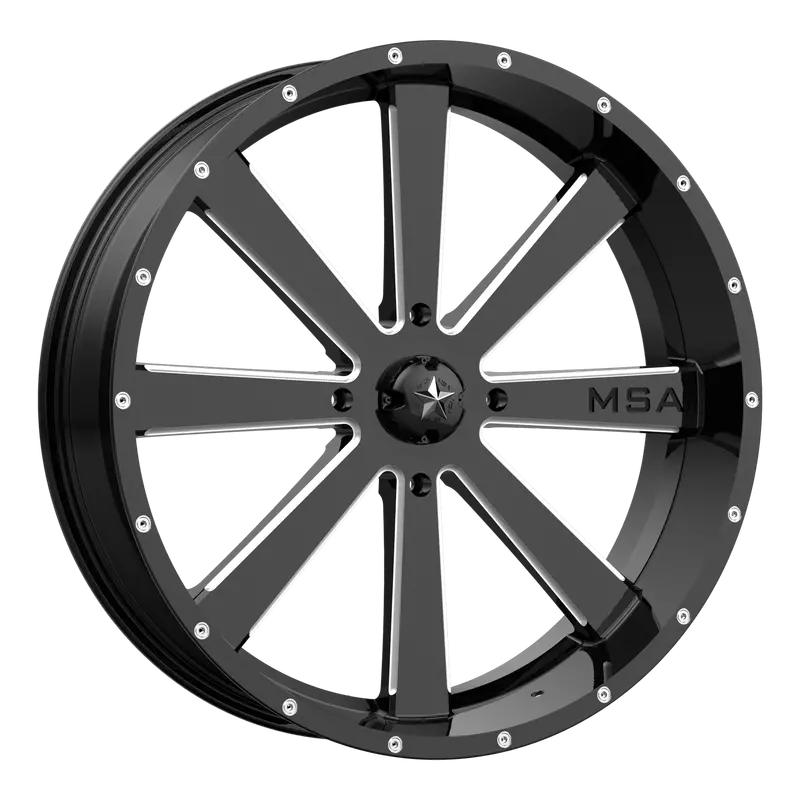 Msa M34 Flash - Gloss Black Milled 1