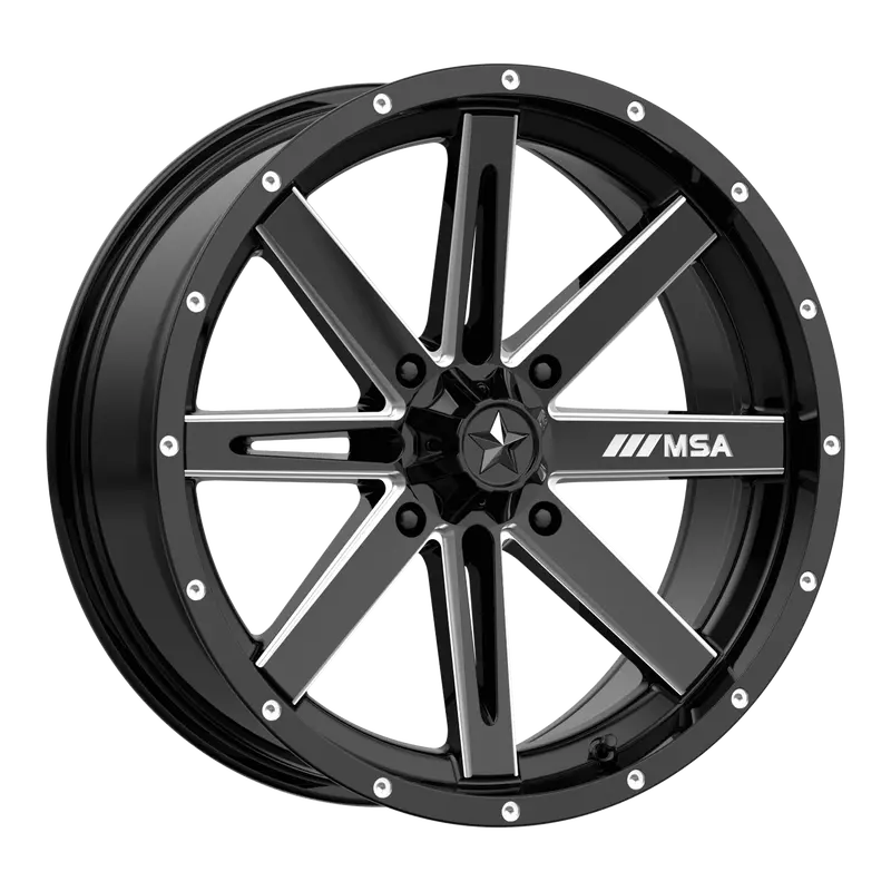 Msa M41 Boxer - Gloss Black Milled 1