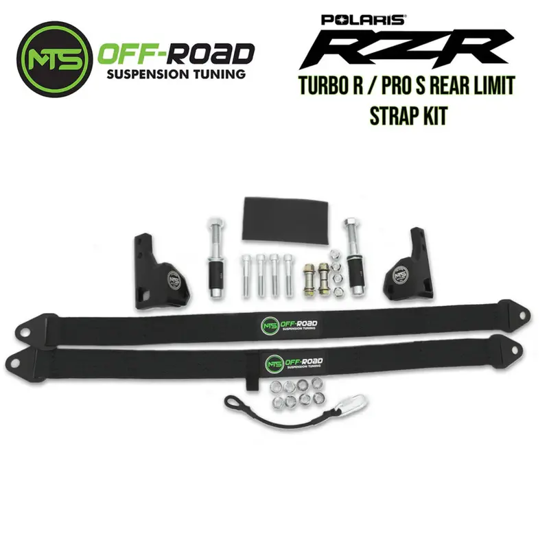 Mts Off-Road Polaris Rzr Turbo R/Pro S Rear Limit Straps 1