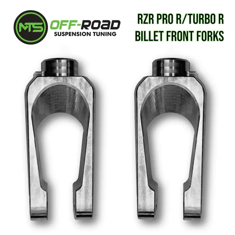 Mts Polaris Rzr Pro R/Turbo R/ Pros S Billet Front Shock Forks - Set Of 2 1