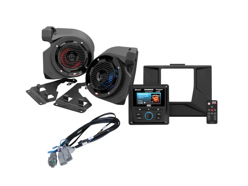 Mtx Audio '14+ Polaris Rzr 2-Speaker Audio System 1