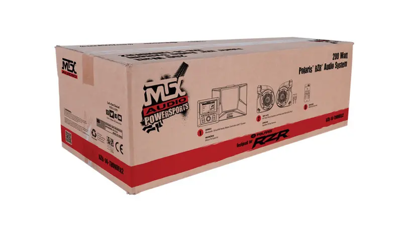 Mtx Audio '14+ Polaris Rzr 2-Speaker Audio System 2
