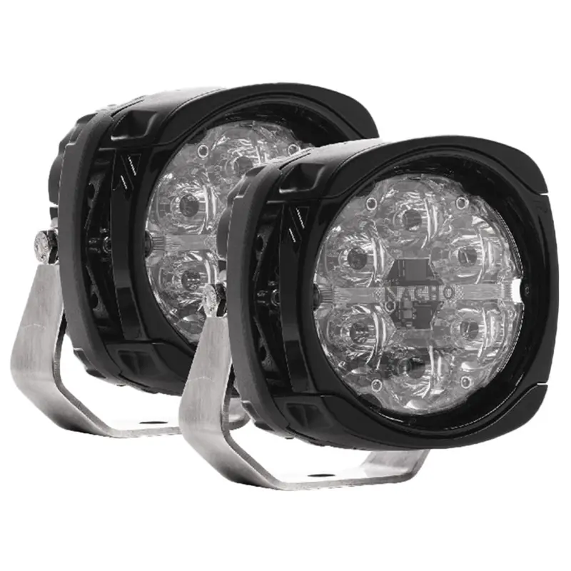 Nacho Offroad Lighting 4" Quatro Spot Beam Output - Pair 1