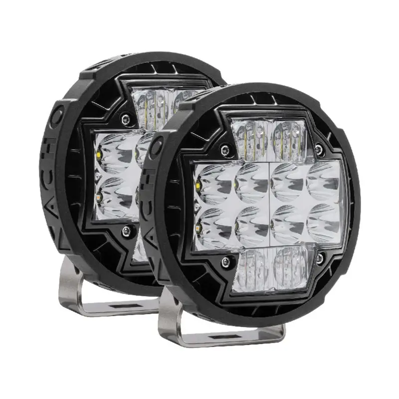 Nacho Offroad Lighting 5.75" Tm5 Amber White - Pair 1