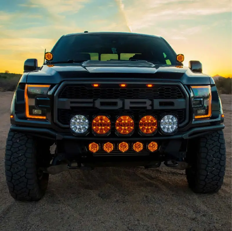 Nacho Offroad Lighting Grande Amber/White 2