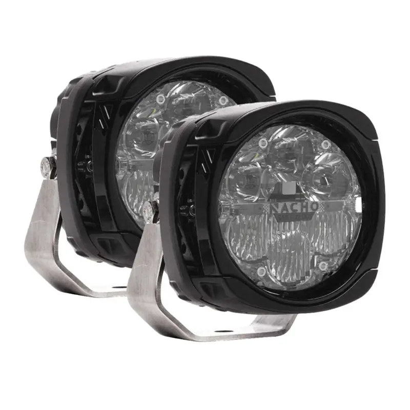 Nacho Offroad Lighting Quatro Sae Fog/Spot Combo White Projection - Pair 1