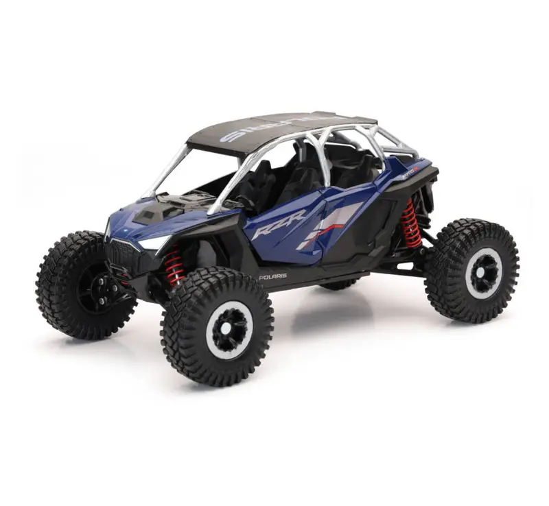 New Ray Toys Polaris Rzr Pro R 4 1:18 Scale Rock Crawler - Azure Crystal 1