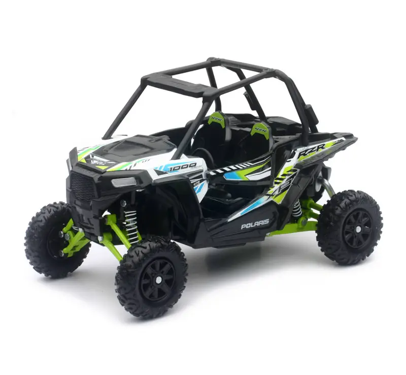 New Ray Toys Polaris Rzr Xp 1000 1:18 Scale - White Lightning 1