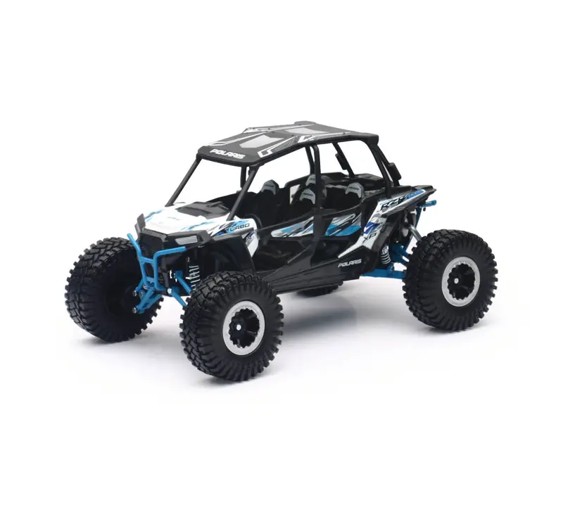 New Ray Toys Polaris Rzr Xp 4 Turbo 1:18 Scale Eps Rock Crawler 1