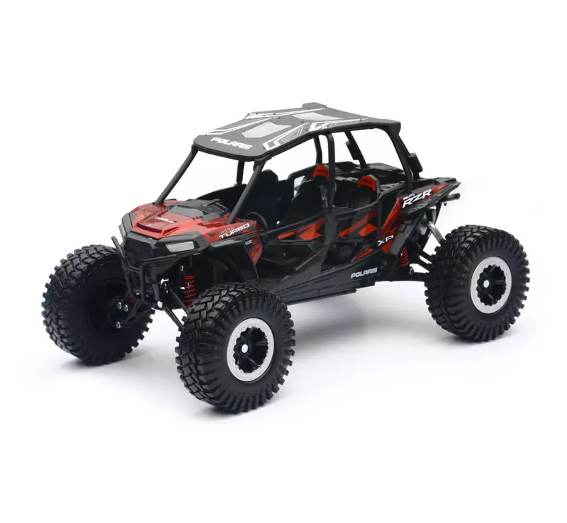 New Ray Toys Polaris Rzr Xp 4 Turbo 1:18 Scale Eps Rock Crawler 1